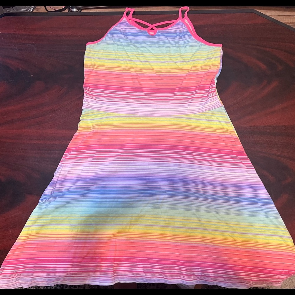 Children place dress